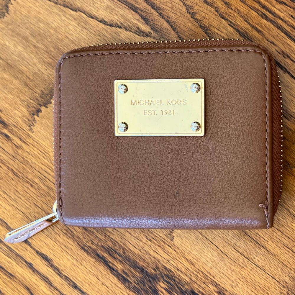 Leather Michael Kors Wallet
